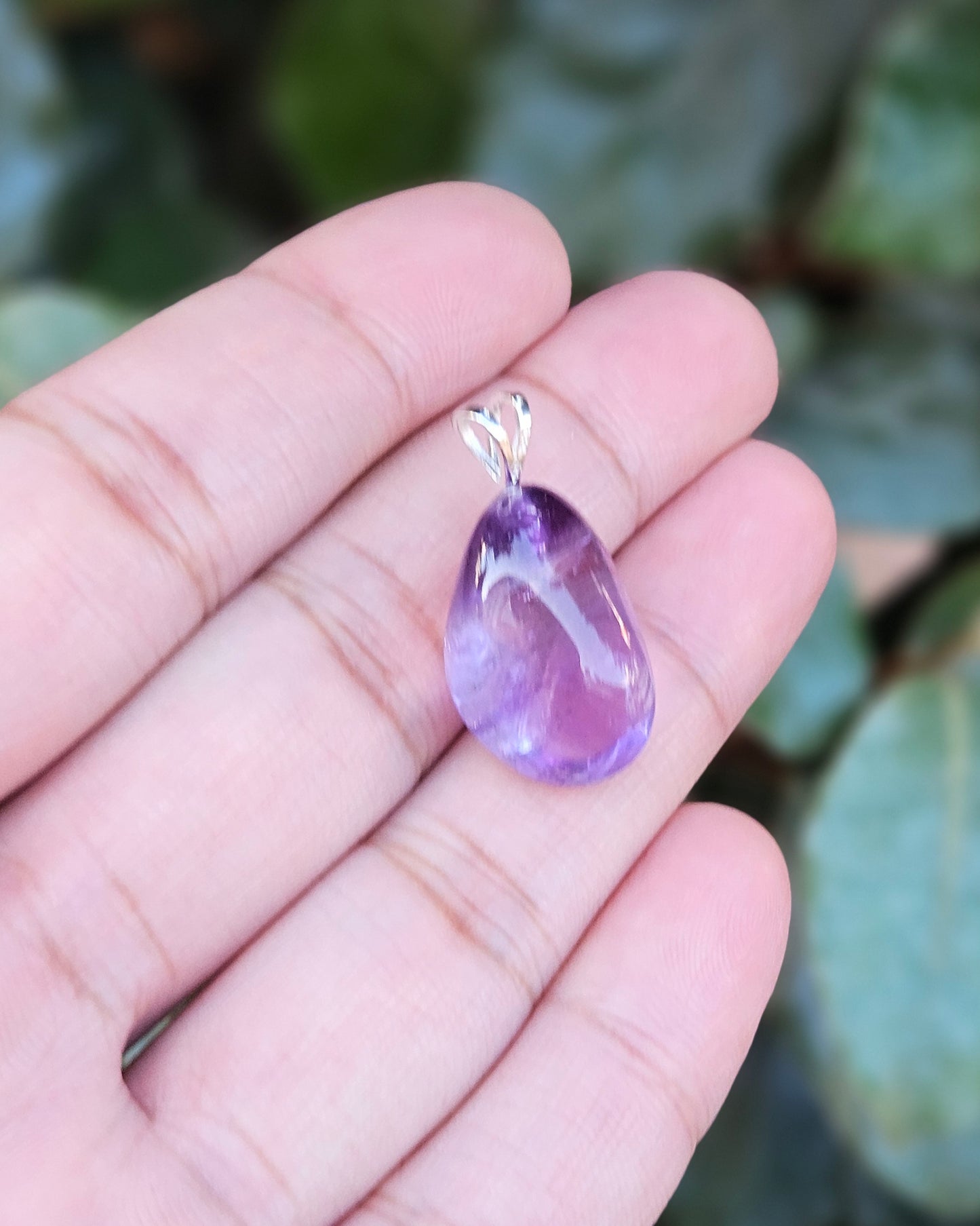 Freeform Amethyst Pendant Michi