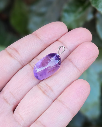 Freeform Amethyst Pendant Michi