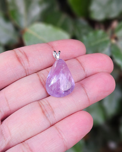 Freeform Amethyst Pendant Yume