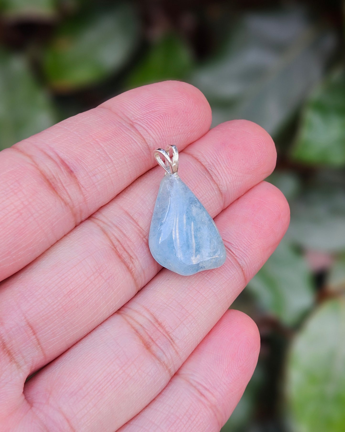 Aquamarine Pendant Kesi