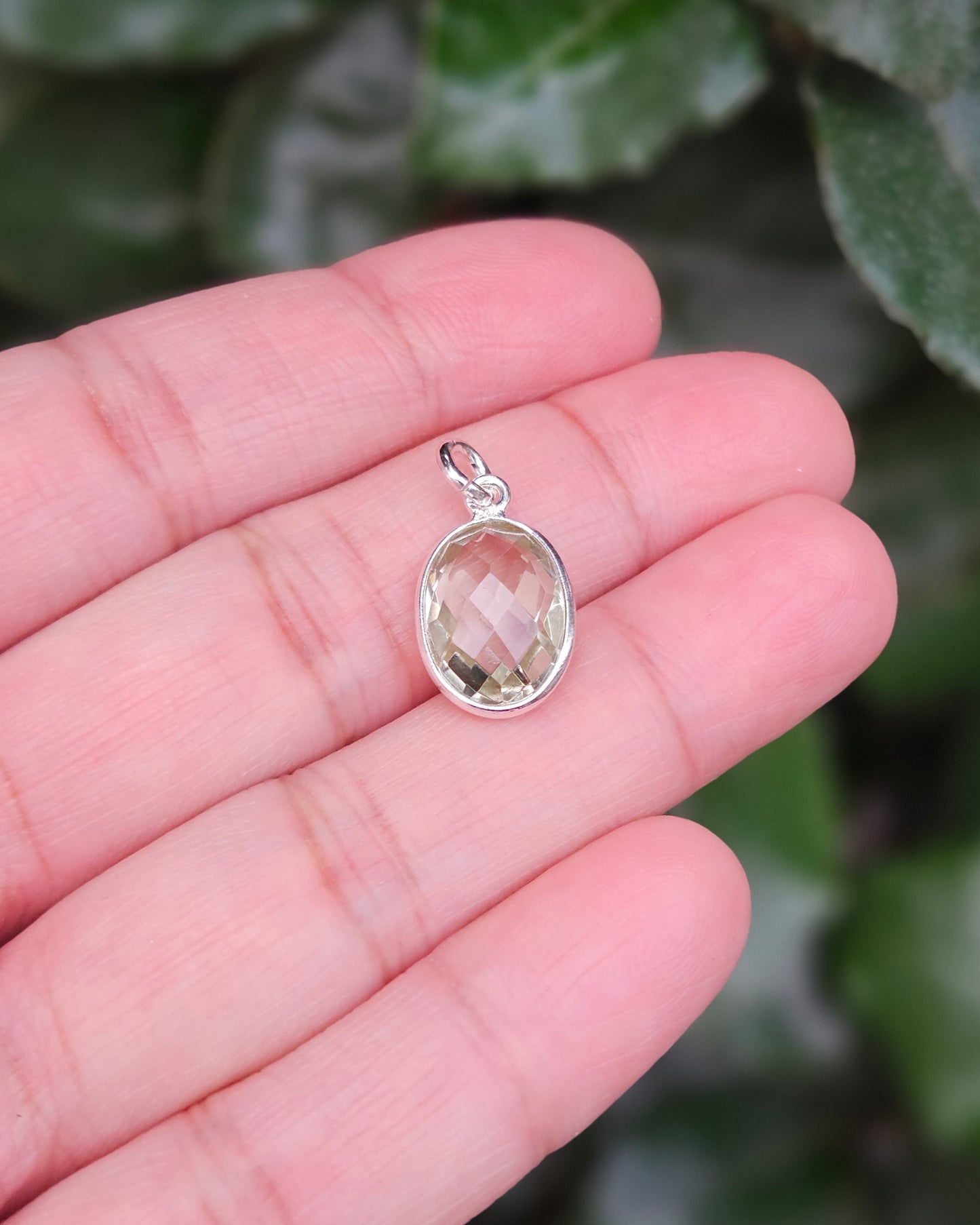 Green Amethyst Pendant Amajisto