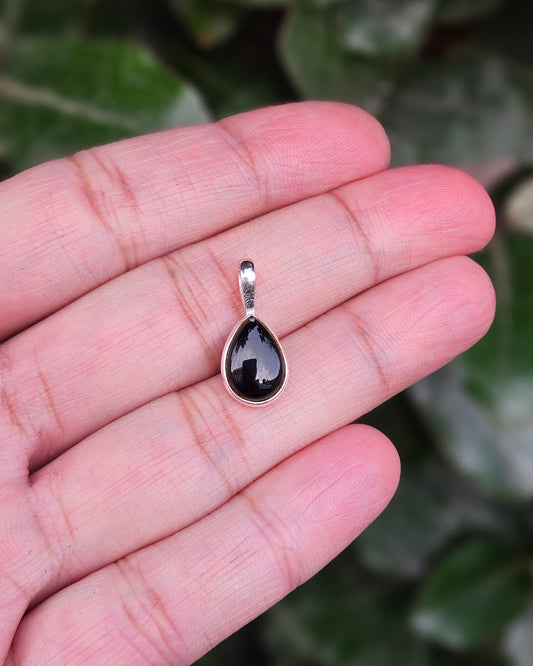 Zwarte Onyx Hanger Venus