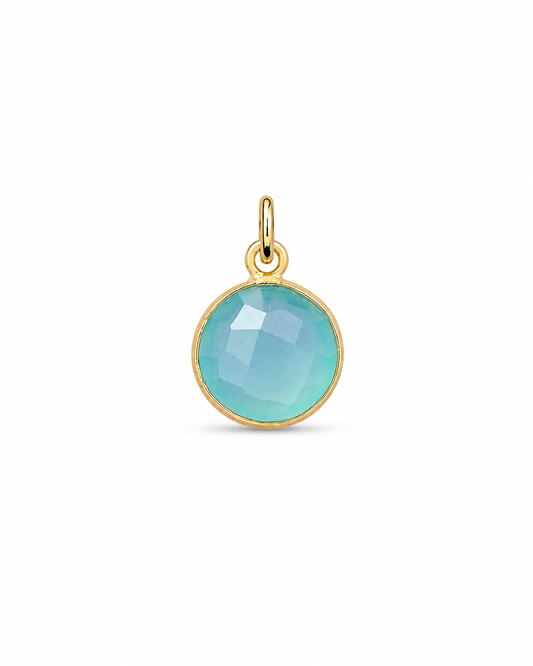 Gilt Chalcedony Pendant Maji