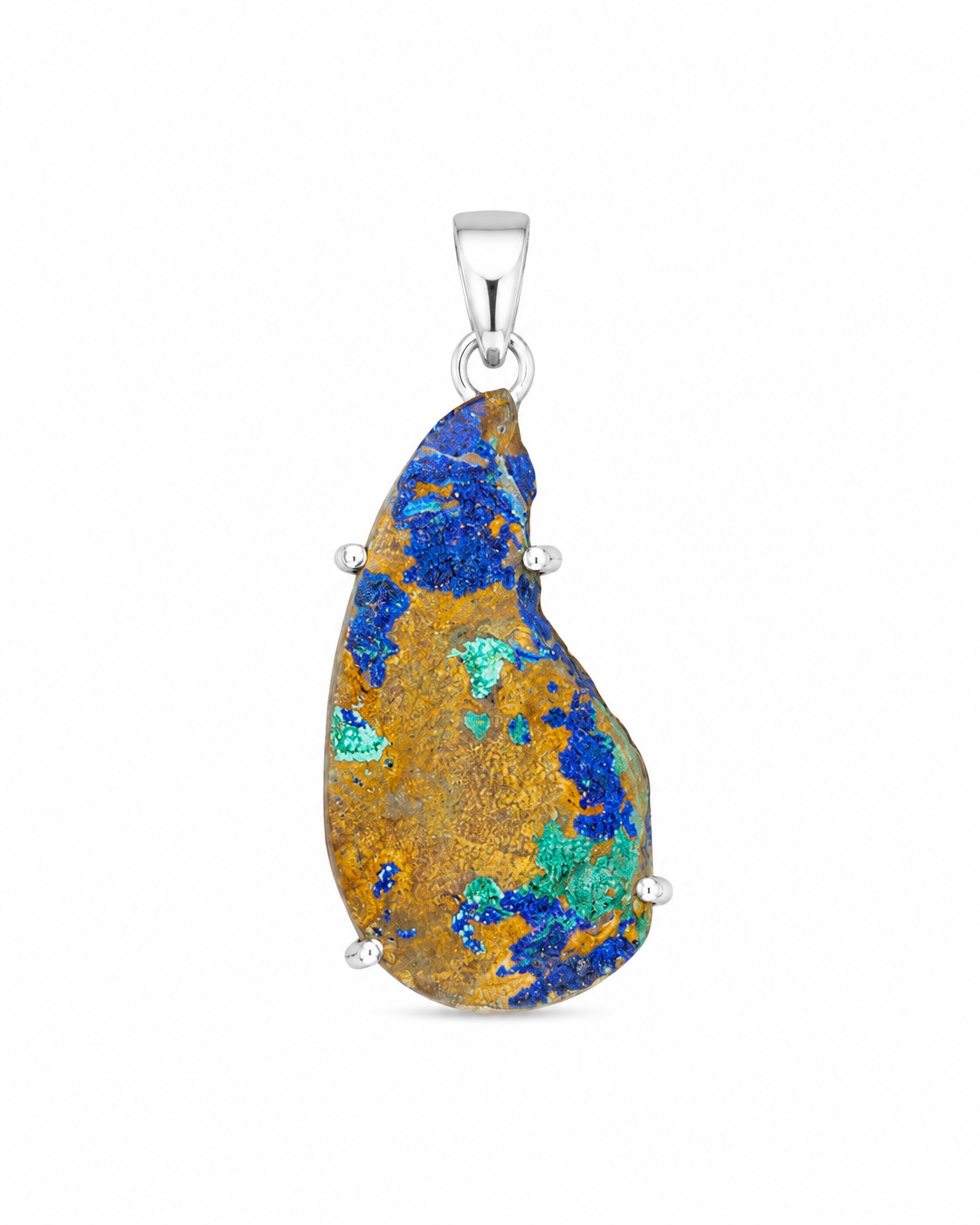 Azurite en Malachiet Hanger Jelani