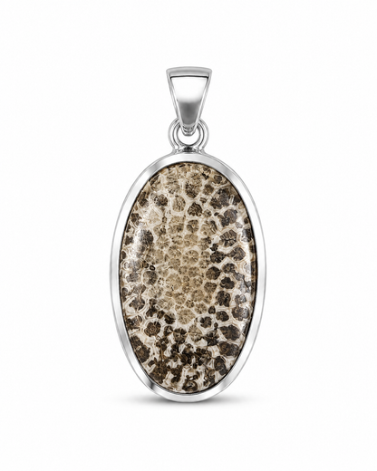 Black Coral Pendant Daphne