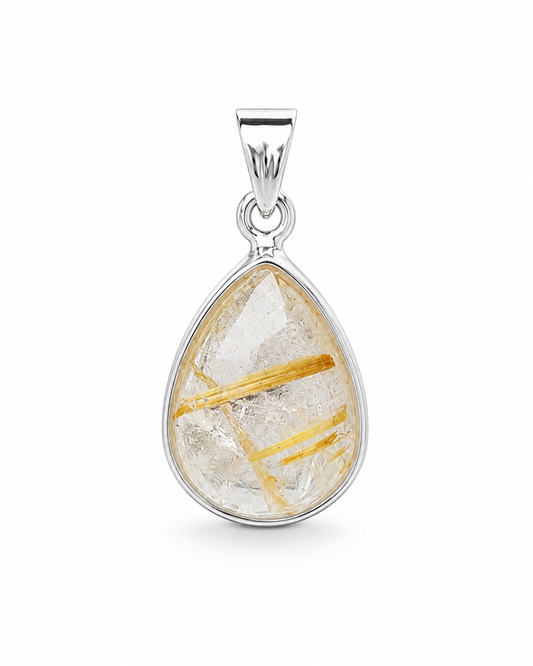 Rutile Quartz Pendant Sangmo