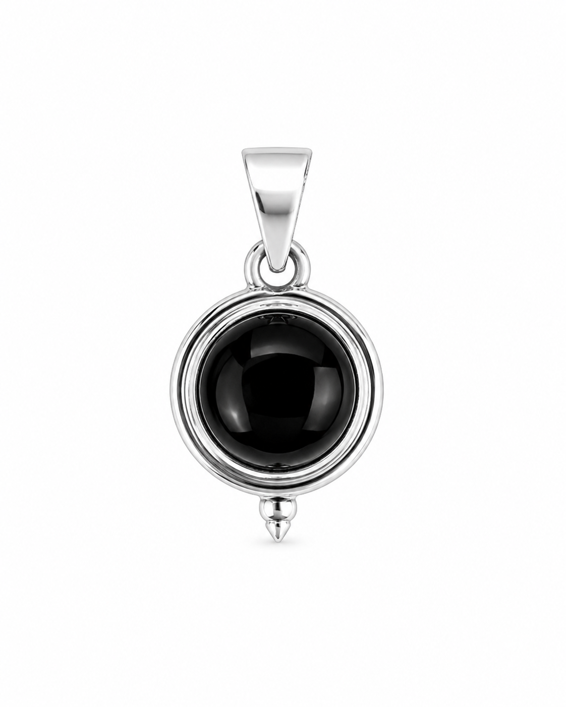 Zwarte Onyx Hanger Leonora
