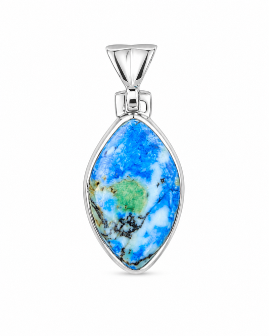 Azurite Turquoise Hanger Elena