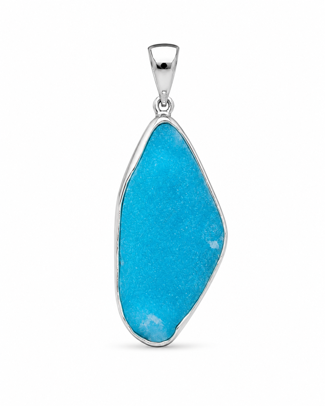 Hemimorfiet Druzy Hanger Aquaria
