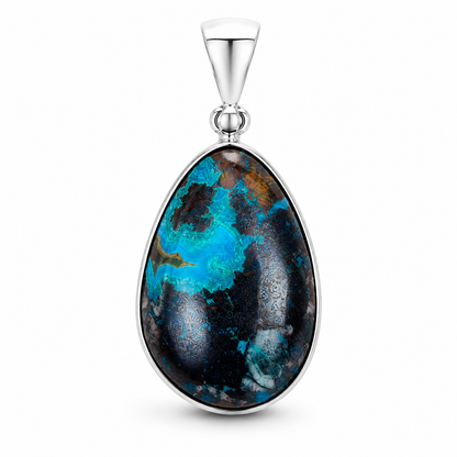 Azurite En Chrysocolla Hanger Dhriti