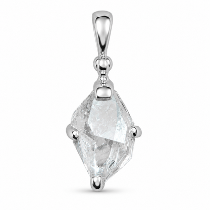 Ruwe Herkimer Diamant Hanger Ming