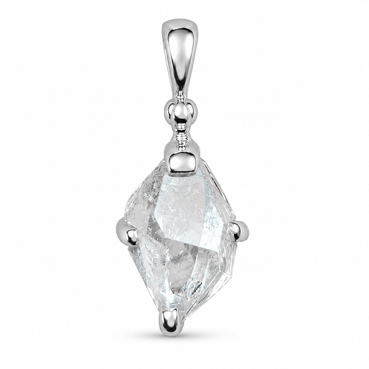 Ruwe Herkimer Diamant Hanger Ming