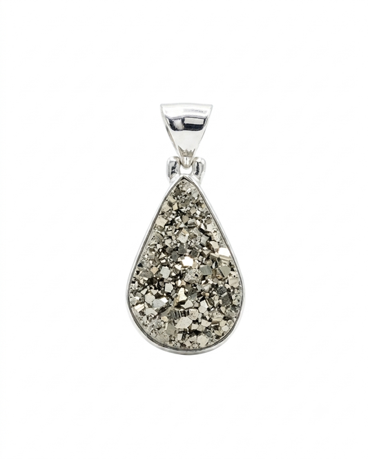 Raw Pyrite Pendant Amiri