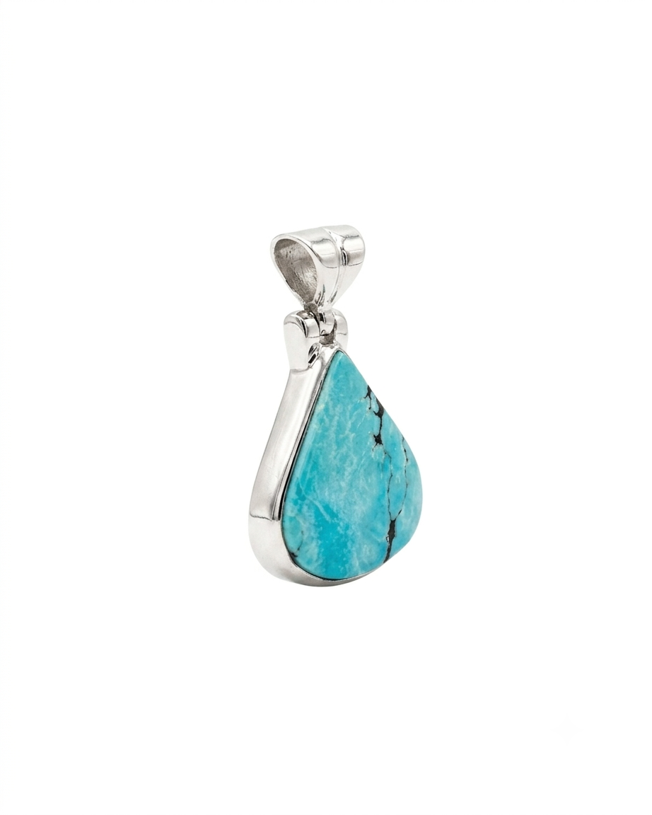 Tibetiaanse Turquoise Hanger Gompo