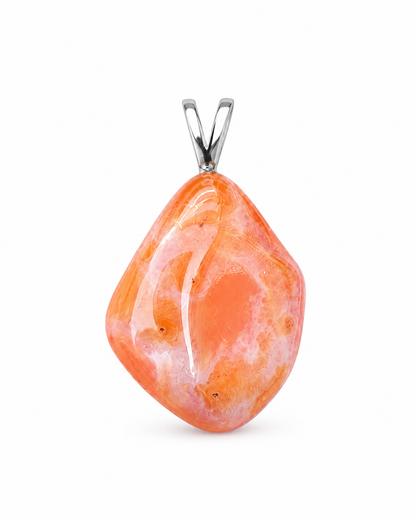 Freeform Carnelian Pendant Guaraci