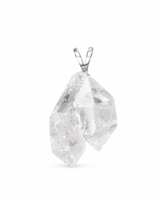 Freeform Herkimer Diamond Pendant Aris