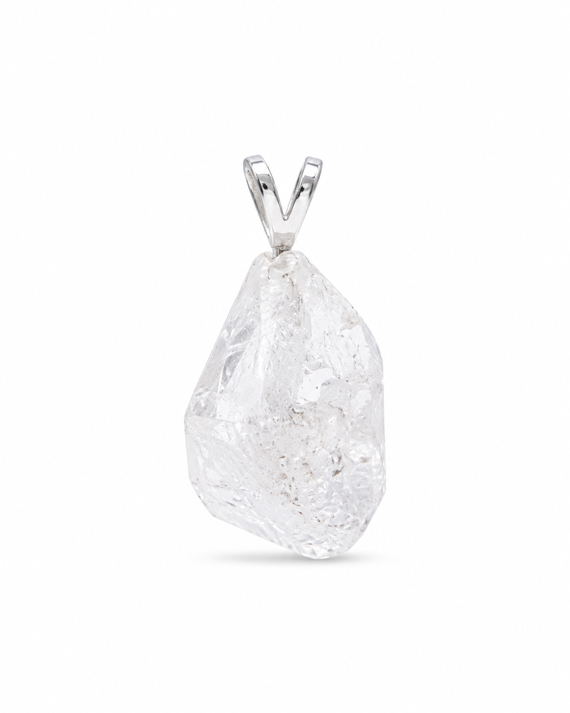 Freeform Herkimer Diamond Pendant Zion