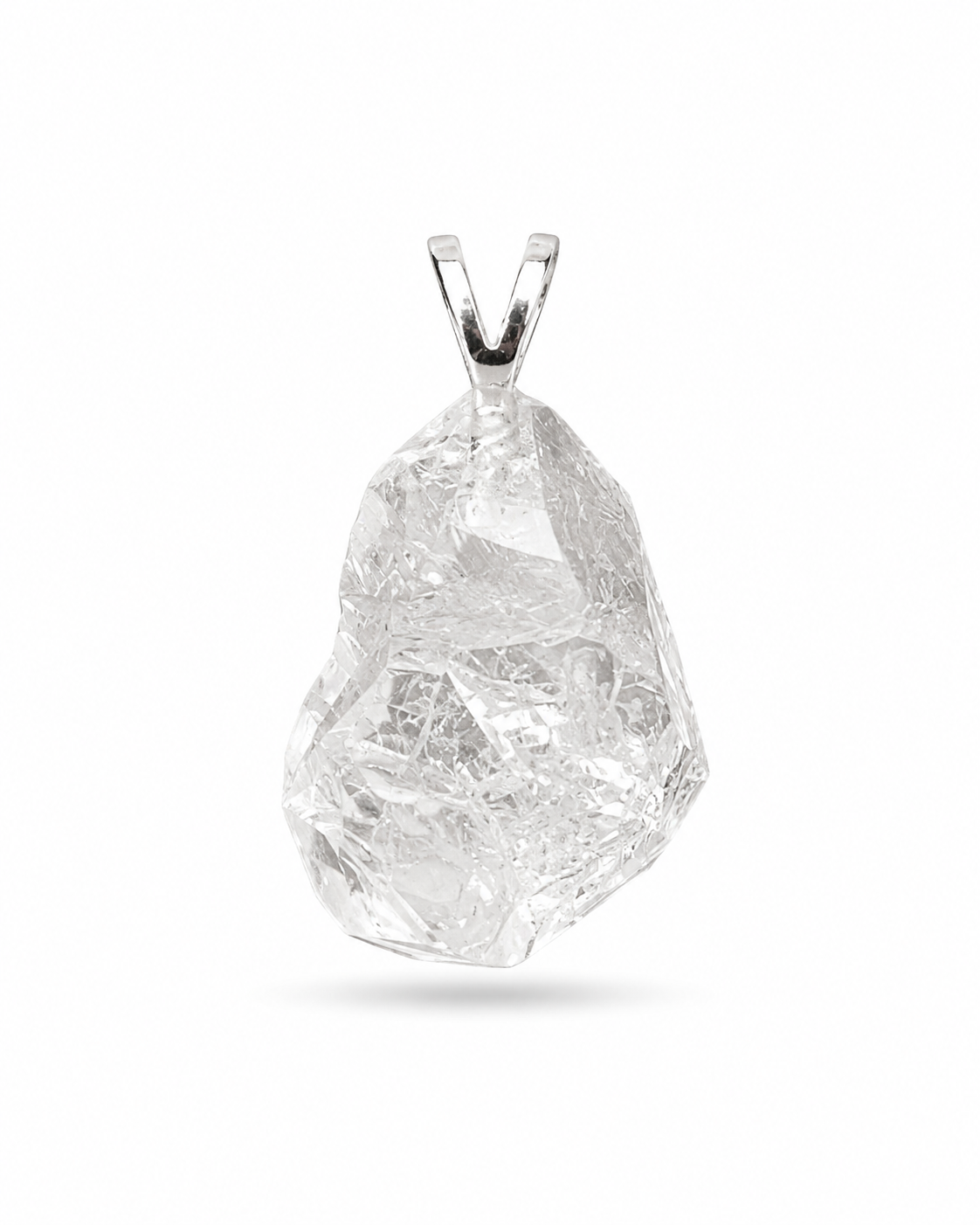 Ruwe Herkimer Diamant Hanger Arestis