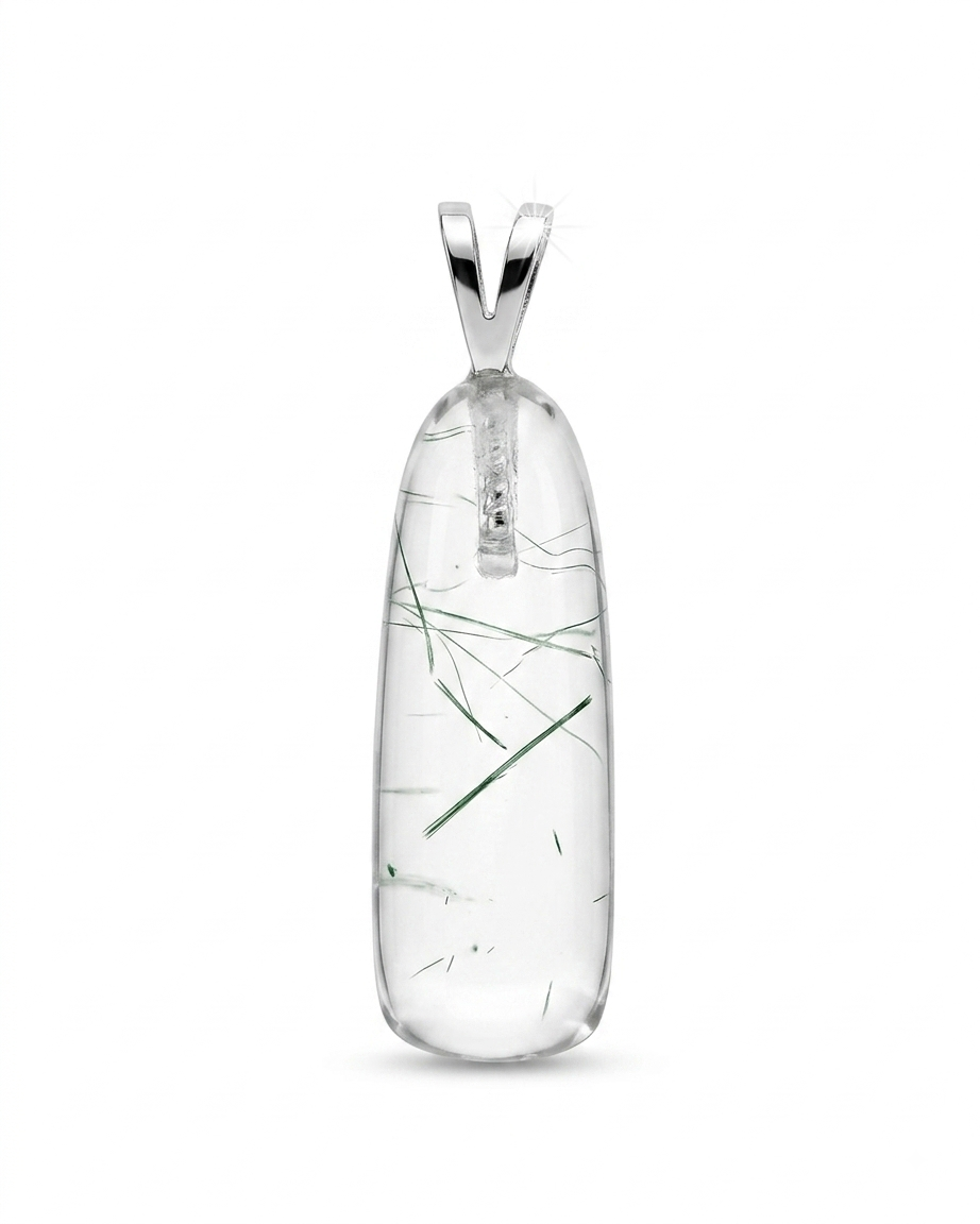 Actinolite Quartz Pendant Justus