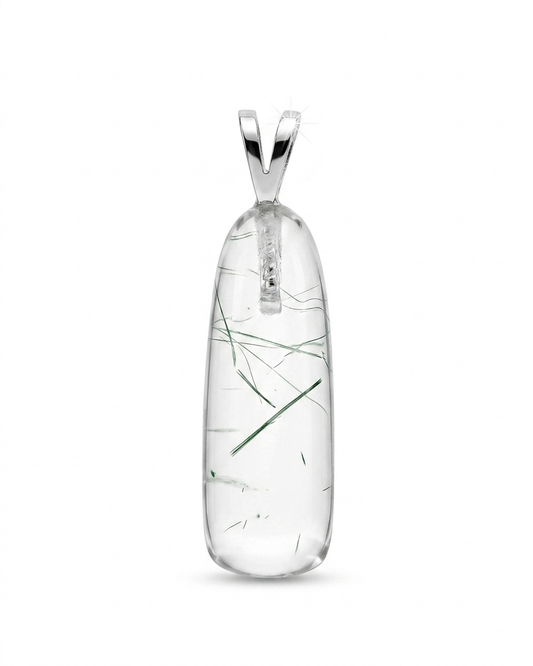 Actinolite Quartz Pendant Justus