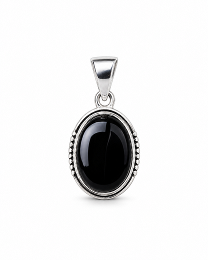 Zwarte Onyx Hanger Astraea