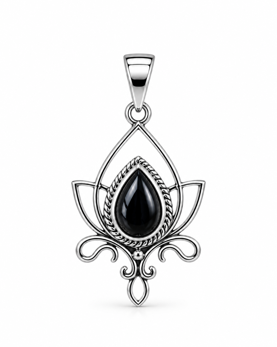 Onyx Lotus Hanger Audrey