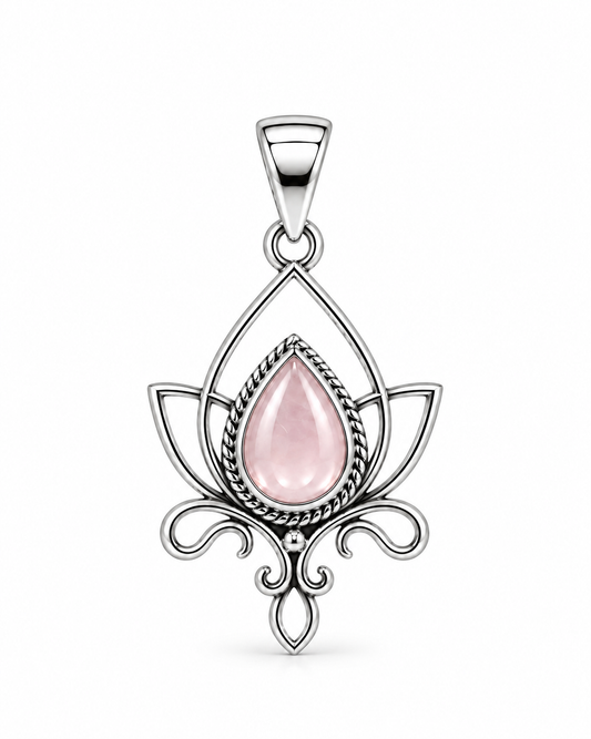 Rozenkwarts Lotus Hanger Audrey