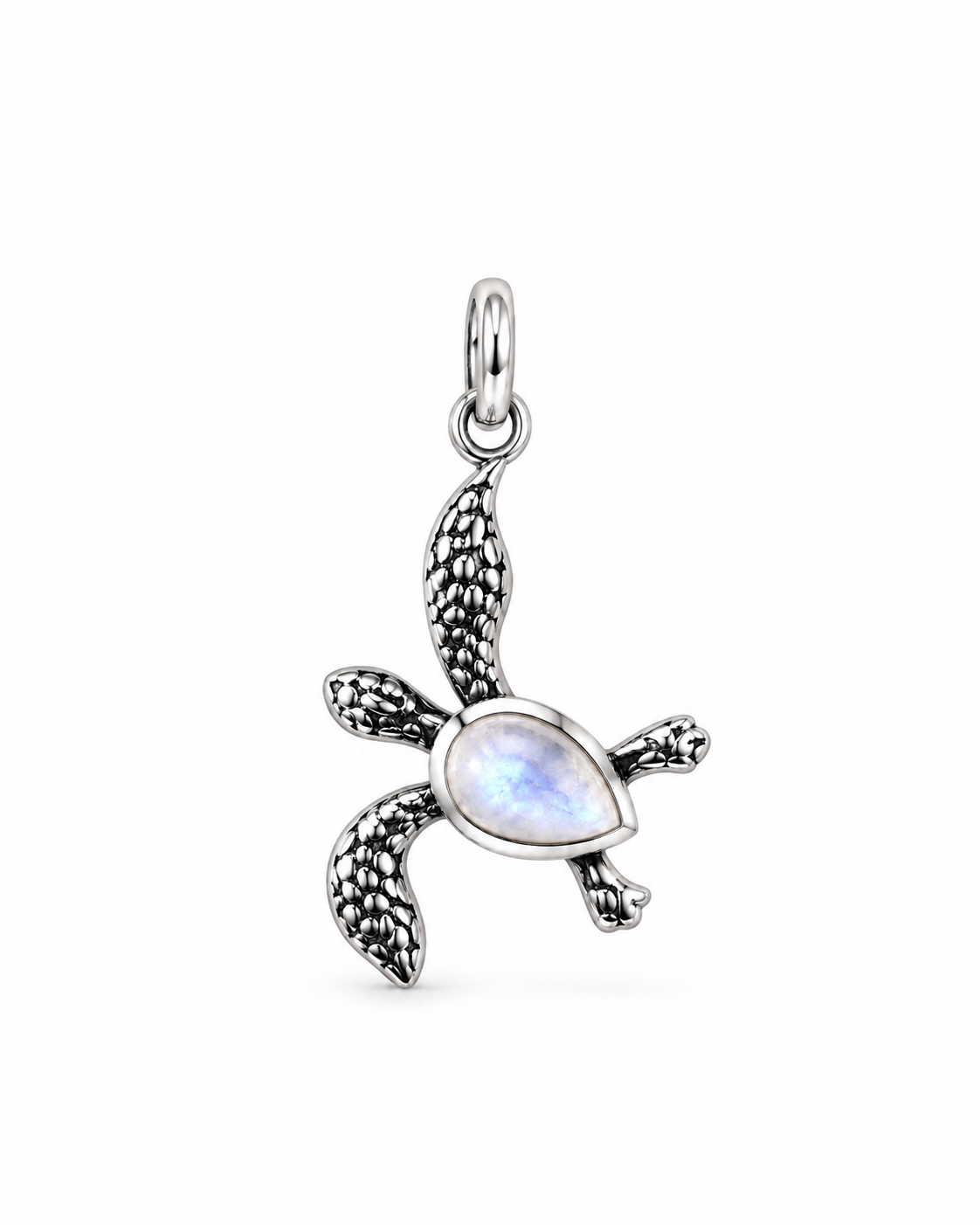 Maansteen Schildpad Hanger An
