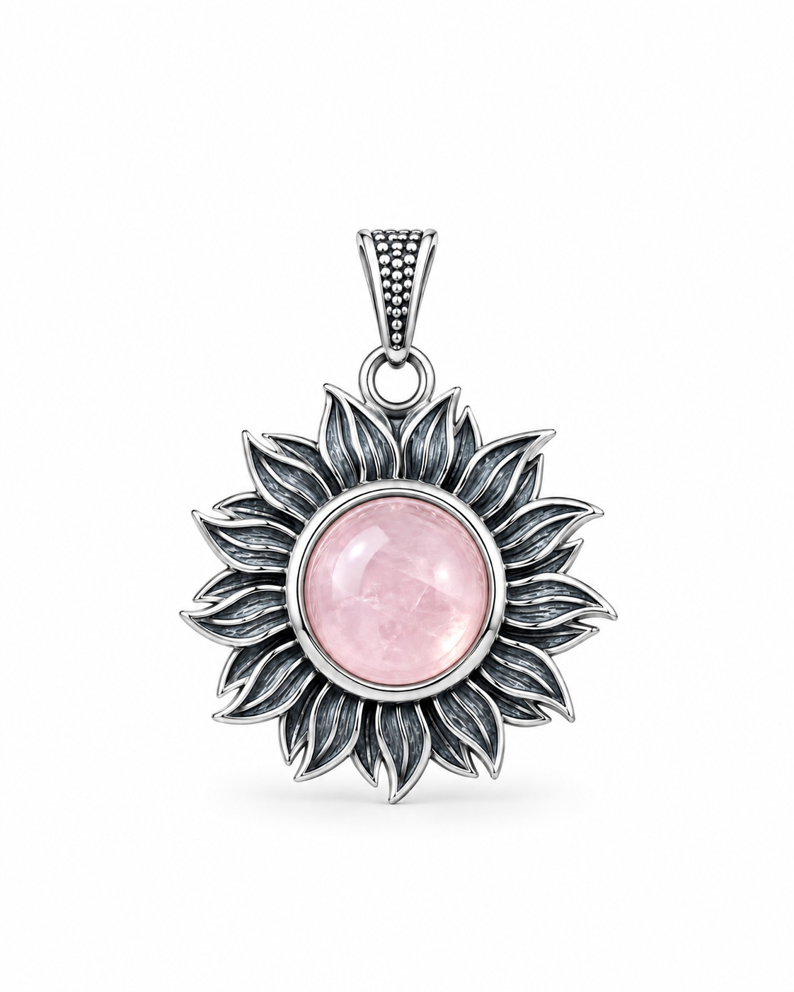 Rozenkwarts Zonnebloem Hanger Girasol