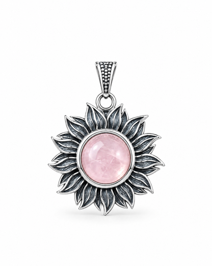 Rozenkwarts Zonnebloem Hanger Girasol