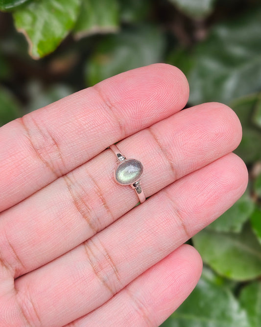 Labradorite Ring Nya