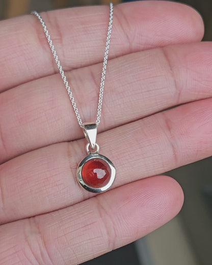 Hessoniet Granaat Ketting Gomed