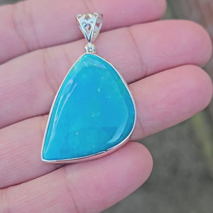 Peruaanse Blauw Opaal Hanger Umina