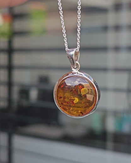 Amber Pendant Jadwiga