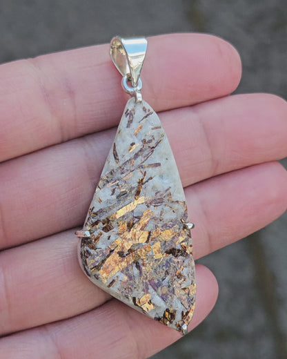 Astrophyllite Pendant