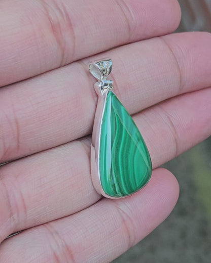Malachite Pendant Cor