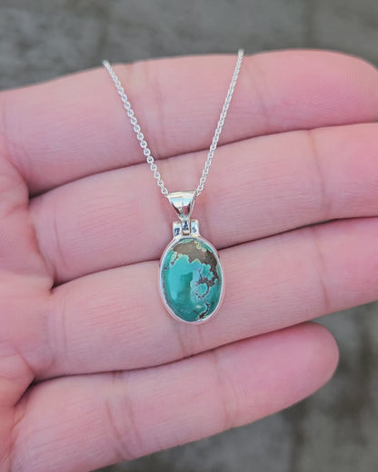 Turquoise Ketting Secura