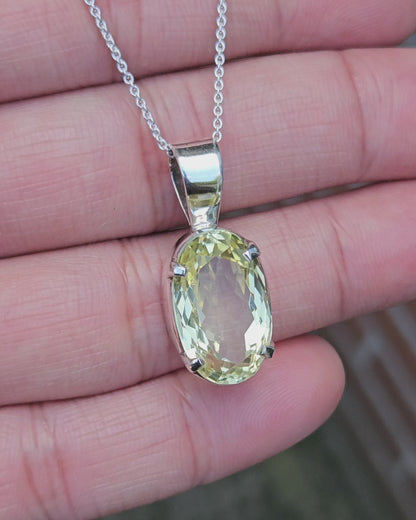 Lemon Topaz Pendant Rada