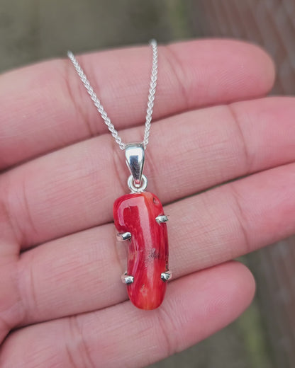 Coral Pendant Medusa