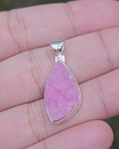 Rare Cobalt Calcite Pendant Dinanga