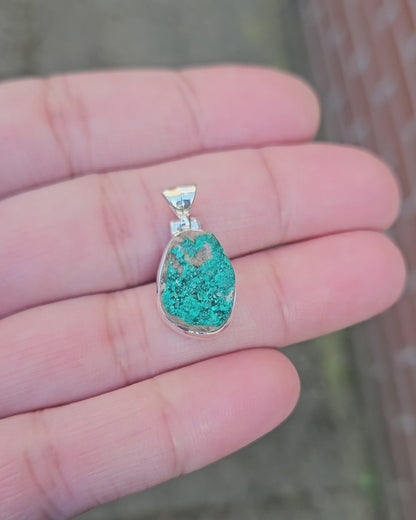 Dioptase Pendant Saniya