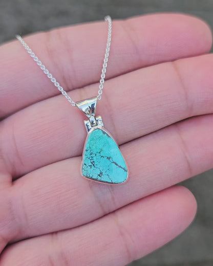 Turquoise Ketting Tullia