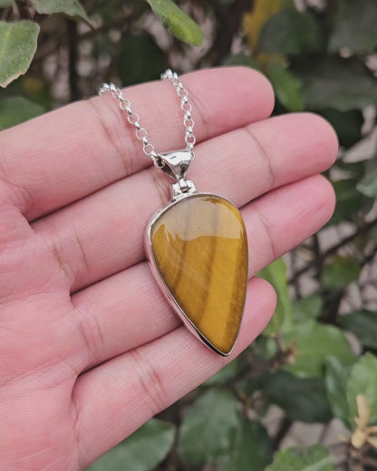 Tiger Eye Necklace Ginevra