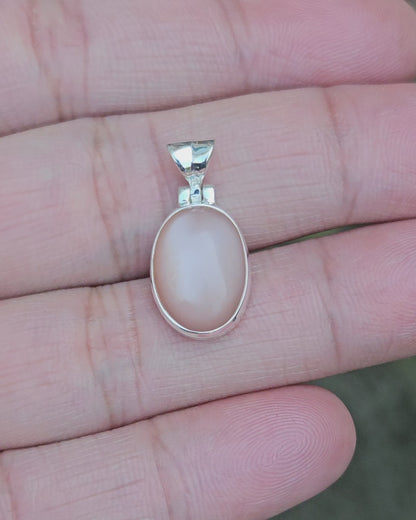 Peach Moonstone Pendant Mishal