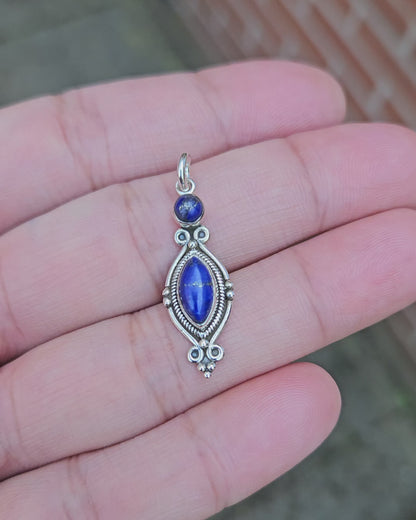 Lapis Lazuli Hanger Dila