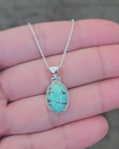 Turquoise Ketting Tita