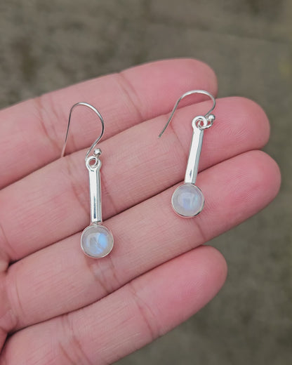 Moonstone Earrings Tsuki