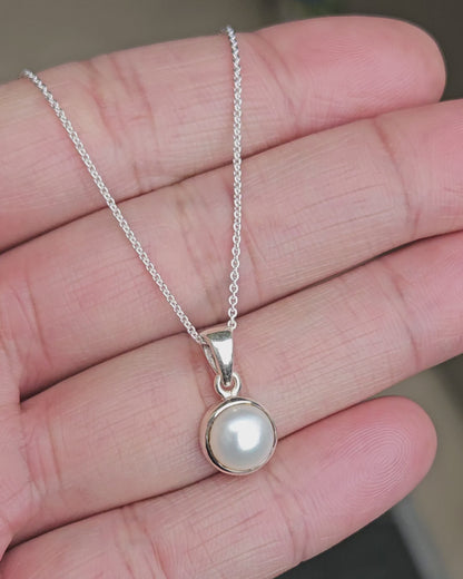 Zoetwaterparel Ketting Rita