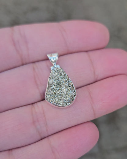 Raw Pyrite Pendant Niara
