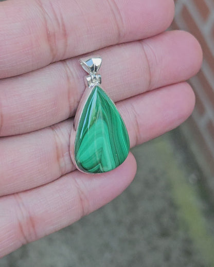 Malachite Atrium Pendant